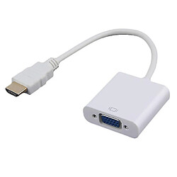 Acheter Universal 1080p HDMI mâle à VGA Câble adaptateur de convertisseur vidéo VGA pour PC DVD HDTV