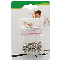 Kit vis, InLine®, pour lecteurs-enregistreurs, 50 pcs.