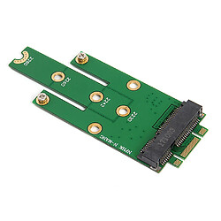 Avis Nouvelle Msata Mini Pci-e 3.0 Ssd à Ngff M.2 B Clé Sata Interface Carte D'interface Vert En PCB