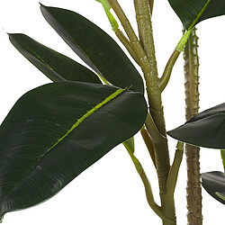 Beliani Plante artificielle FICUS ELASTICA Vert pas cher