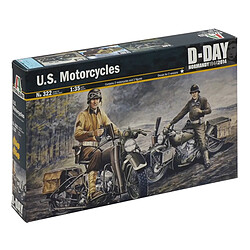 Italeri Maquette moto 1/35 : Motos US