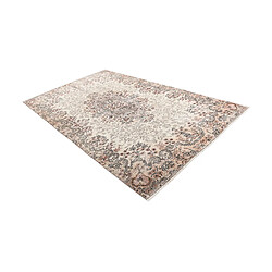 Vidal Tapis de laine 262x165 beige Ultra Vintage pas cher