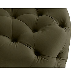 Avis Lisa Design Gallata - pouf Chesterfield rond - en velours