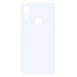 Wewoo Coque Souple Pour Xiaomi Redmi Note 7 en TPU Couleur Candy Blanc