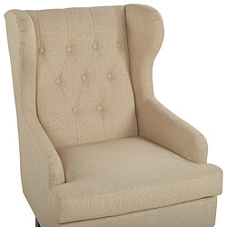 Beliani Fauteuil ALTA Beige pas cher