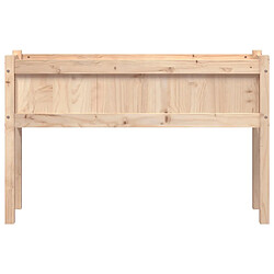 Acheter vidaXL Jardinières avec pieds 110x31x70 cm bois de pin massif