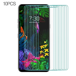 Wewoo Film protecteur 10 PCS pour LG G8s de protection d'écran en verre trempé ThinQ Ultra Slim 9H 2.5D Transparent