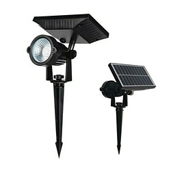 Tradex DE JARDIN À LED AVEC PANNEAU SOLAIRE 10W TWILIGHT