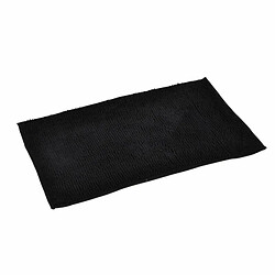 Paris Prix Tapis de Bain Microfibre Sweety 45x75cm Noir