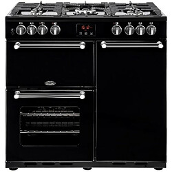 Piano de cuisson gaz BELLING Kensington PKENS90DFBLK Noir 