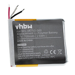 vhbw batterie compatible avec GoPro Hero 4 Session, 5 Session, CHDHS-101, CHDHS-501 appareil numérique camescope (700mAh, 3,7V, Li-Polymère)