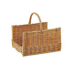 Panier à bûches en osier buff - pbu1292 - AUBRY GASPARD