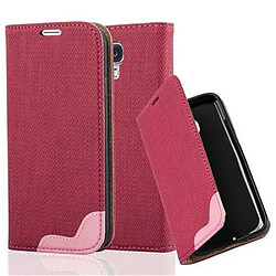 Cadorabo Coque Samsung Galaxy S4 Etui en Rouge