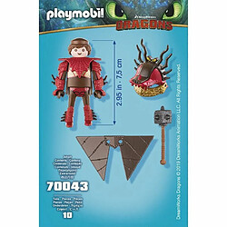 Playmobil® Rustik en combinaison de vol Playmobil Dragons 70043