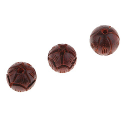 Avis Bois de santal Sculpture Lotus Rond Bois Mara Perles Sapcer Perles Bijoux DIY 10mm