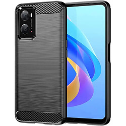 Xeptio Oppo A76 / A96 4G coque style carbone noir