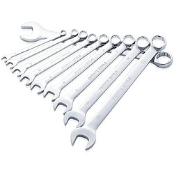 Avis FINDER BS192183D Combination Wrench Set, Open and Box End Metric Spanner Set, 8mm-24mm, Set of 10pcs