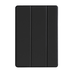 Etui en PU + TPU triple pli noir pour votre Apple iPad 10.2 (2019)