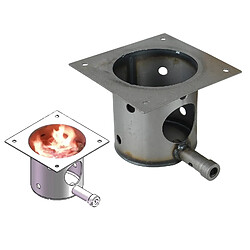 Coupe-Feu En Acier inoxydable Pot de Combustion et Allumeur Remplacer pour Pit , Durable à Utiliser pas cher