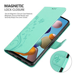 Cadorabo Coque Samsung Galaxy A21s Etui en Turquoise pas cher