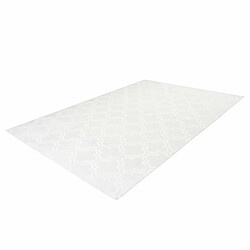 Acheter Paris Prix Tapis Vintage Fait Main Monroe I Blanc 80 x 300 cm