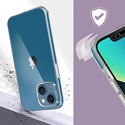 Avis Avizar Coque Intégrale pour iPhone 13 Mini Arrière Rigide Avant Souple Transparent