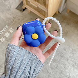 Avis GUPBOO Airpods Coque Housse Étui Protecteur Compatible pour AirPods1/2-Ins Klein fille fleur bleue