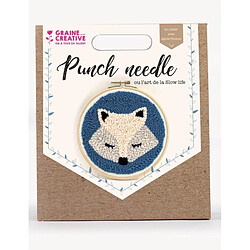 Graines Créatives Kit punch needle - Renard