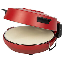 Machine à Pizza 1200W rouge Clatronic PM3787-Rouge