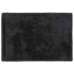 Lisa Design Joy - tapis rectangulaire - fausse fourrure - gris anthracite