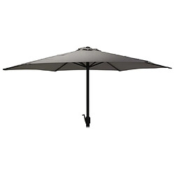 ProGarden Parasol de jardin Monica 270 cm gris foncé