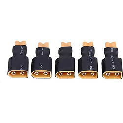 5pcs RC Drone Plug Adaptateur Convertisseur de Batterie Plug XT30 à XT60 pas cher