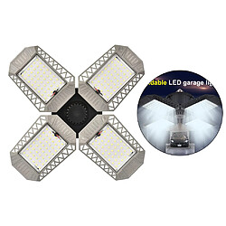 Acheter Lampe LED Déformable Pour Garage D'atelier 80W E26 Home Store Argent