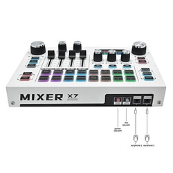 Table De Mixage Audio Pro Avec Réduction De Bruit Et Effets Personnalisables YONIS pas cher