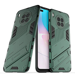 Coque en TPU antichoc, hybride avec béquille vert pour votre Huawei nova 8i (Global Version)