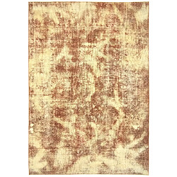 Vidal Tapis de laine 284x199 jaune Vintage Royal