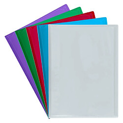 Protège-documents Polyvision Oxford 20 pochettes - 40 vues - Lot de 20