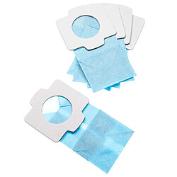 vhbw 5 sacs papier compatible avec Makita 4013D, 4030D, 4072D, 4073D, 4093D, BCL142, BCL182, CL072, CL072D, CL102 aspirateur 11.8cm x 6cm