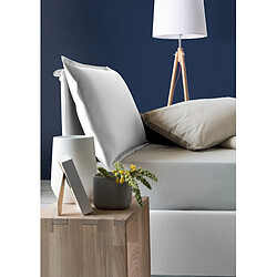 Autrement Talamo Italia Veronica lit simple avec conteneur, Made in Italy, en tissu amovible, 80x190 cm, avec ouverture latérale, Blanc. pas cher