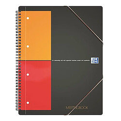 Cahier à spirales Oxford Meetingbook Format A5 - petits carreaux - 160 pages