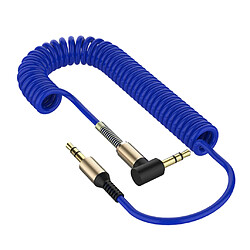 Audio 3.5mm à Jack Cable Car Aux Stereo pour iPhone haut-parleur bleu