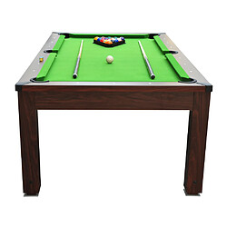 Vente-Unique Table transformable - Billard IMPERIALE - Hauteur ajustable - 207 x 114 x 79 cm pas cher