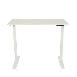 Bureau STAND BASIC 120 x 60 réglable en hauteur électriquement blanc hjh OFFICE