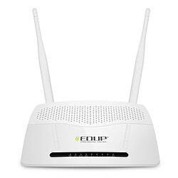 Routeur WiFi 2.4GHz 802.11n WAN WPS large bande sans fil 300 Mbps 4 ports LAN EDUP RT2637