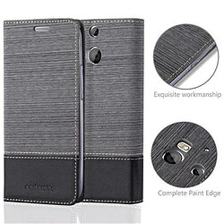 Cadorabo Coque HTC ONE M8 Etui en Gris