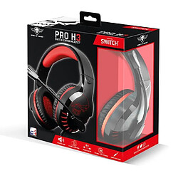 Acheter Spirit of Gamer Casque Gamer PC SWITCH et multimédia Tour d'oreille + Microphone + Connecteurs 3,5 mm Basse puissantes HQ