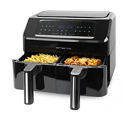 Friteuse Sans Huile De 7,2l 2400 Watts Avec Double Bacs De Emerio 