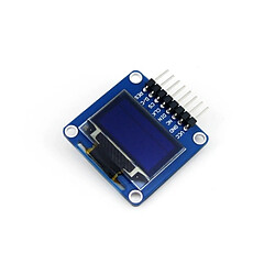 Wewoo Waveshare 0,96 pouces 128 * 64 OLED Ainterfaces SPI / I2Ctête de prise horizontale inclinée