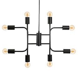 Atmosphera, Createur D'Interieur Suspension métal "Cantor" 8 ampoules / Diamètre 59 cm Atmosphera