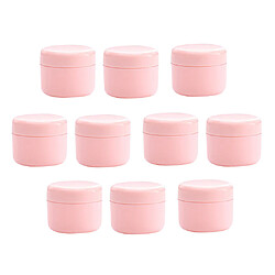 Acheter 50pcs plastique rechargeable vide visage crème contenant de cosmétique avec couvercle 100g